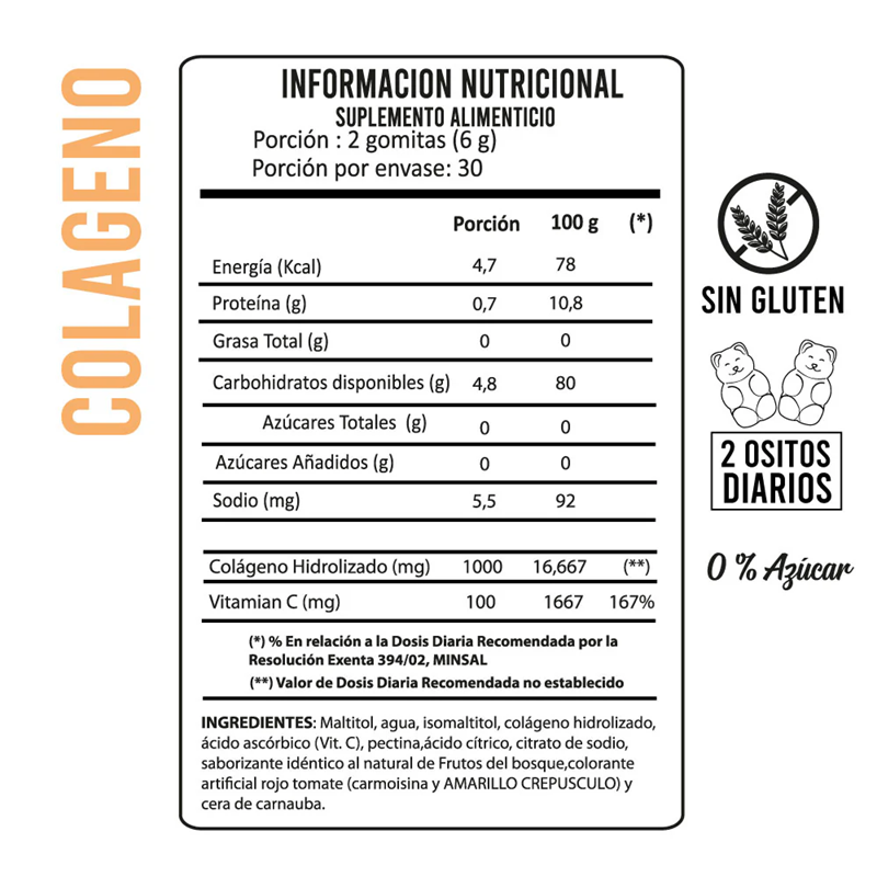 COLÁGENO HIDROLIZADO PERFECT BEAR