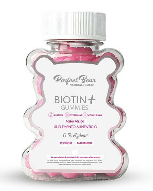 Biotin+ Gummies (Hair, Nail & Skin)