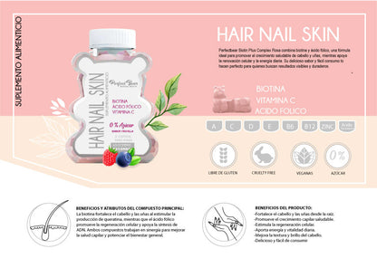 Biotin+ Gummies (Hair, Nail & Skin)
