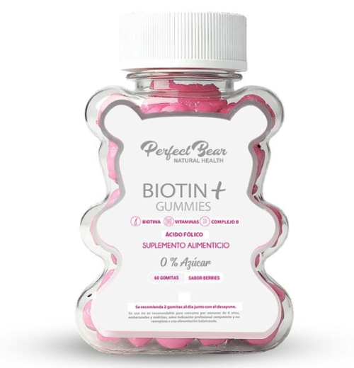 Biotin+ Gummies (Hair, Nail & Skin)