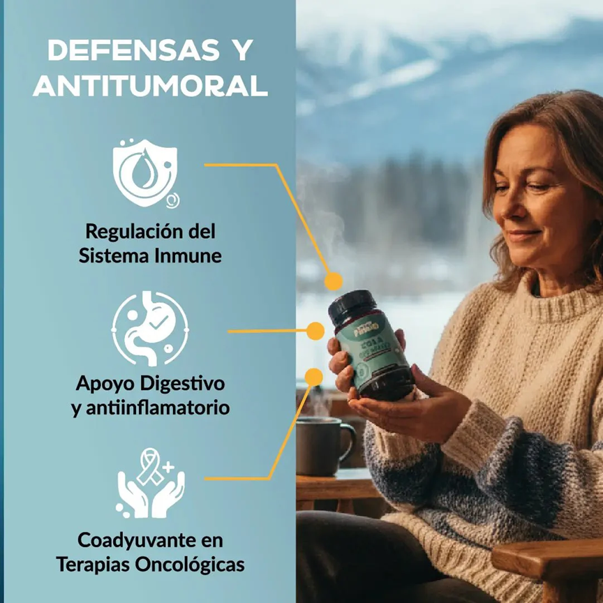 Cola de Pavo - Defensas y Antitumoral