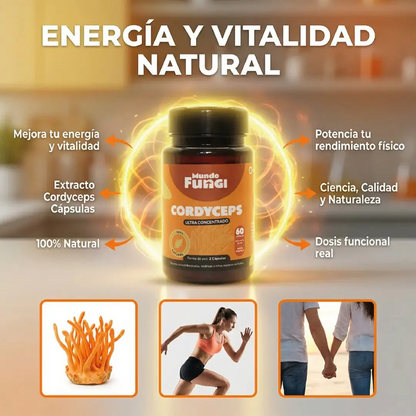 Cordyceps - Energía y Oxigenación