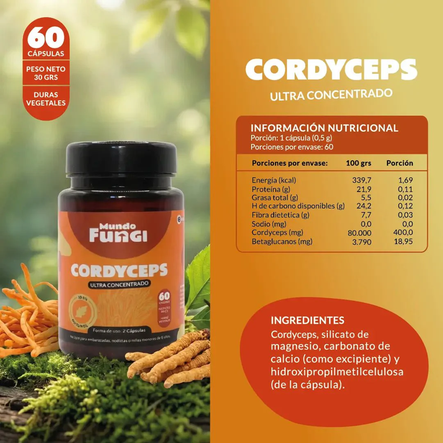 Cordyceps - Energía y Oxigenación