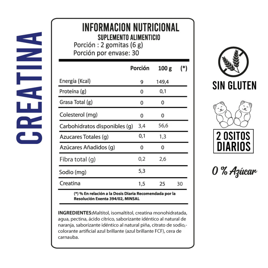 CREATINA PERFECT BEAR