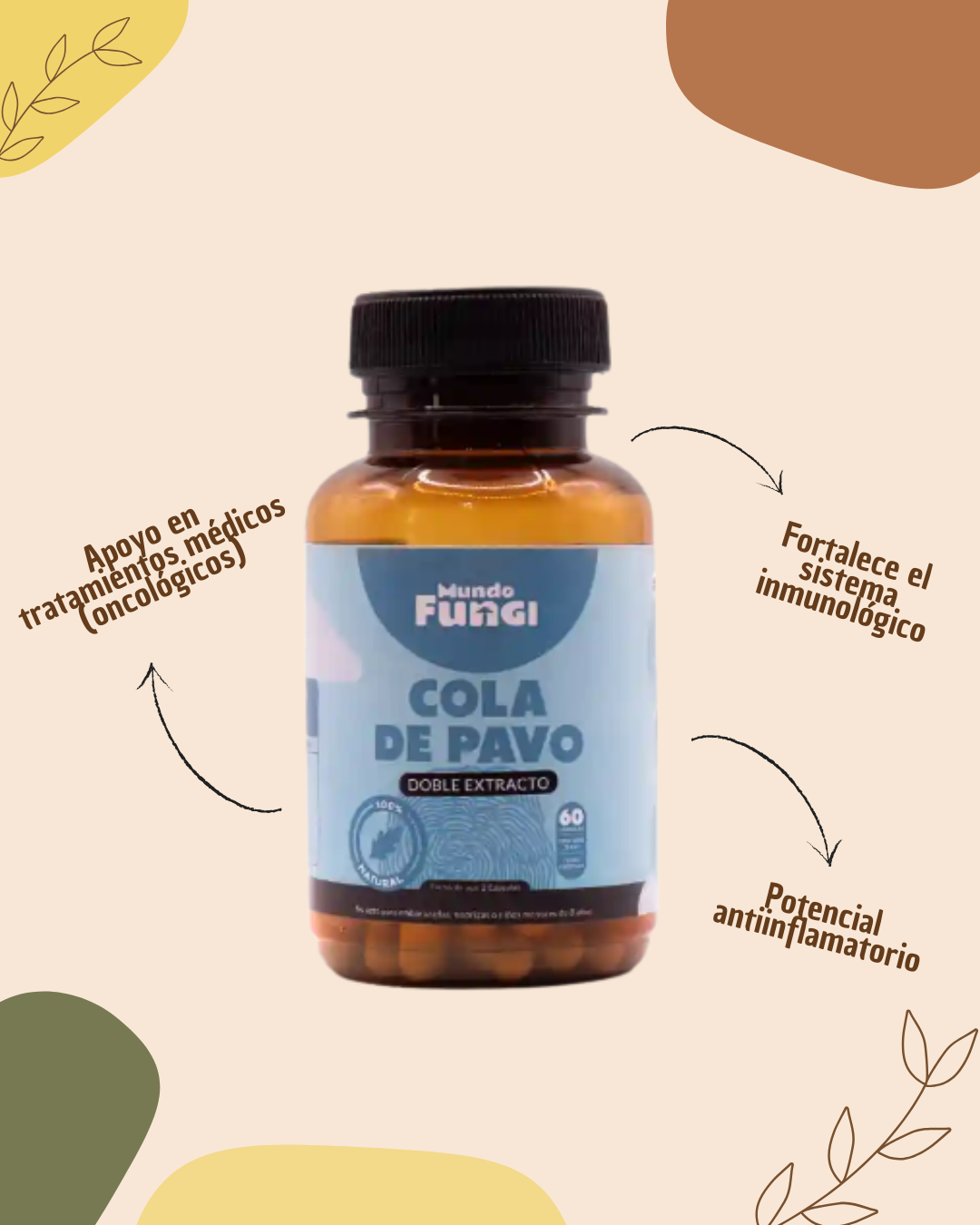 COLA DE PAVO MUNDO FUNGI