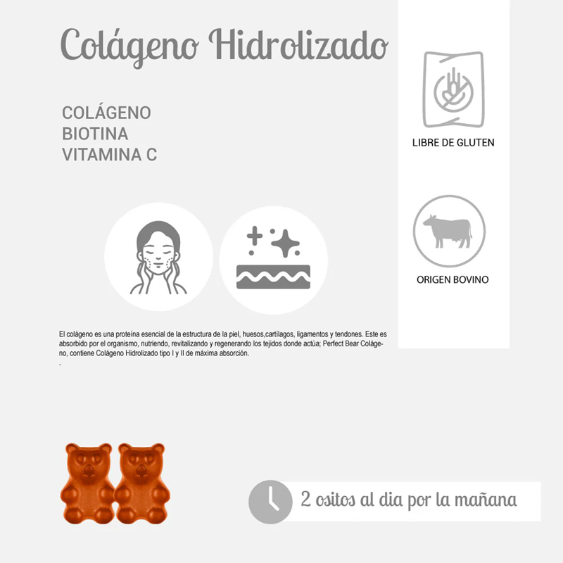 COLÁGENO HIDROLIZADO PERFECT BEAR