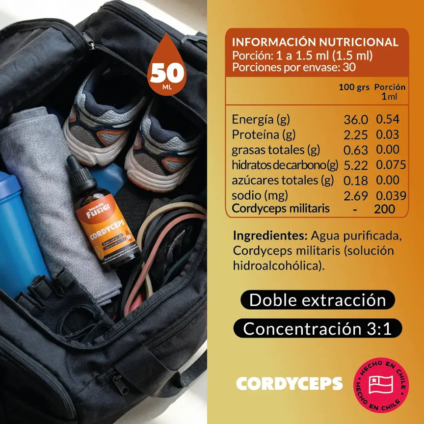 Cordyceps - Energía y Oxigenación