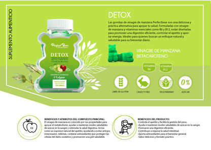 DETOX VINAGRE DE MANZANA PERFECT BEAR