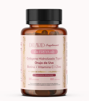 COLÁGENO FREYA + BIOTINA + VITAMINA C + ZINC