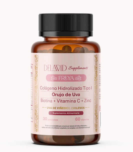 FREYA DELAVID COLAGENO + BIOTINA + VITAMINA C + ZINC