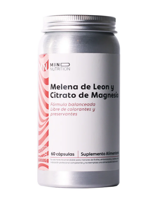 MELENA DE LEÓN + CITRATO DE MAGNESIO + VITAMINA B6