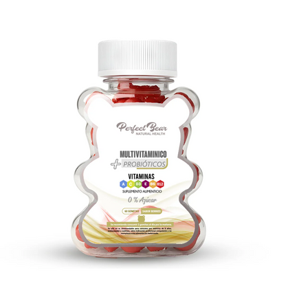 MULTIVITAMÍNICO + PROBIÓTICOS GUMMIES PERFECT BEAR