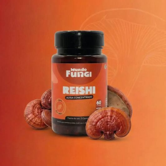 REISHI CÁPSULAS MUNDO FUNGI