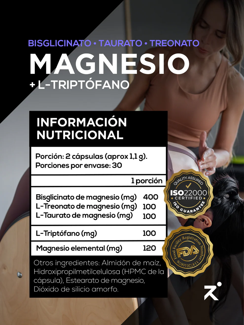 Triple Magnesio + L-Triptófano