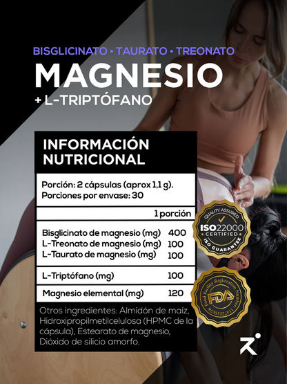 Triple Magnesio + L-Triptófano