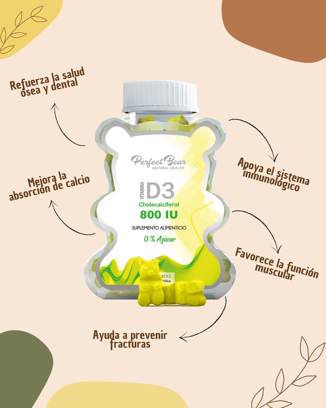 VITAMINA D3 PERFECT BEAR