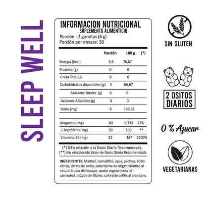 SLEEP WELL PERFECT BEAR